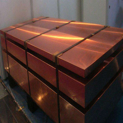 Лист 0.8mm медной плиты H65 H62 C1100 тонкий красный до 55mm 1500X 3050 Mm