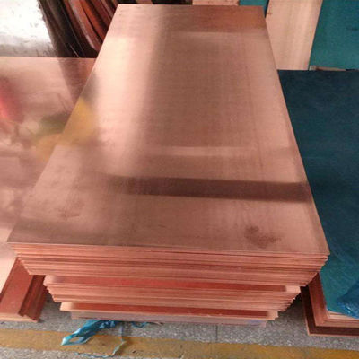 Листовые меди листа медной плиты C200 C11000 твердые 2mm 3mm 4mm