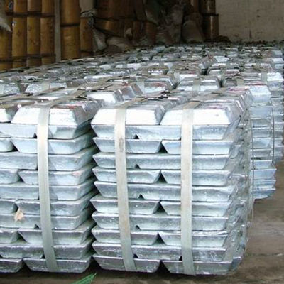 Слиток чистые поверхностные 99,995% 420 x 205 x 55mm цинка JIS AISI