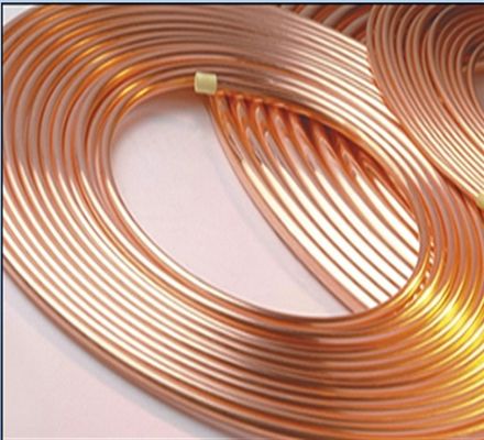 Катушка C26000 C27000 меди блинчика трубки трубы меди AC рефрижерации ASTM