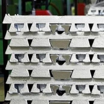 заливка формы основного сплава Fe 0,30% Si 7% Al 92,5% 20kgs 25kgs A356.1 алюминиевая