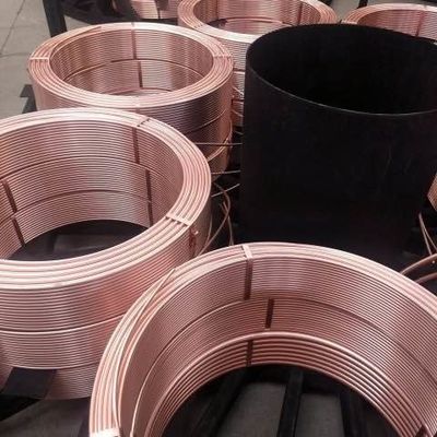 Трубка ровной катушки трубы раны H65 22mm медной чистая медная для блинчика