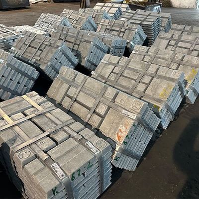 990,9% цинковый слиток с высокой чистотой для авиации / электроники