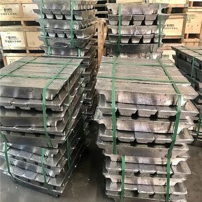 Свинцовый цинковый слиток 99,995% высокой чистоты для электроники / авиации